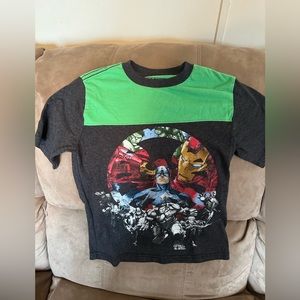 Boys Marvel size 8 shirt